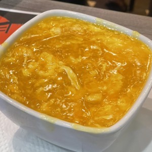 10 - Crema de maiz con pollo