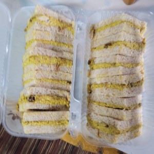 Sandwichitos - Pollo al curry