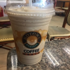 Frapuchino de caramelo sin crema