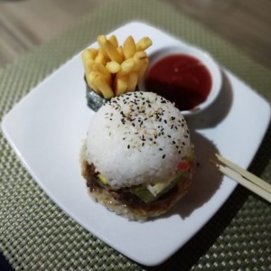 Tataki burger de carne