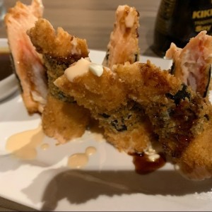 salmon tempura