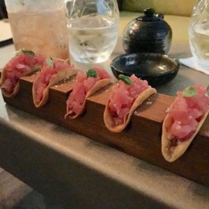 Tacos de atun