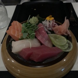 mixtura de sashimi