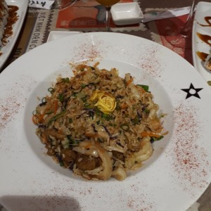 Nasi goreng de mariscos