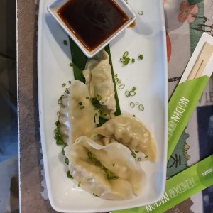 Tentadoras Entradas - Gyozas de Pollo