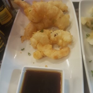 Crujientes tempuras - Ebi tempura