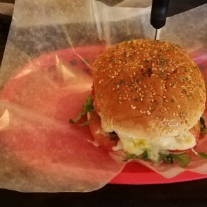 hamburguesa vegetariana 