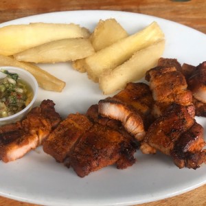costilla al carbon 