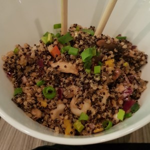 chaufa de quinoa