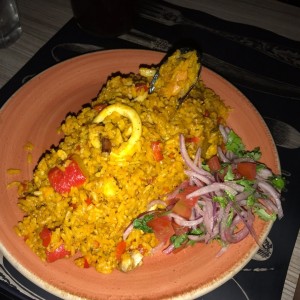 arroz con marisco tradicinal 