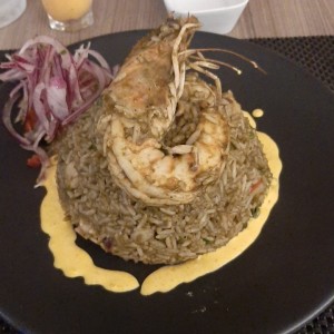 arroz con mariscos a la chiclayana