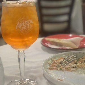 Aperol Spritz, Carpaccio di Salmone