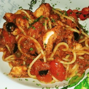 spaguetti alla Luciana