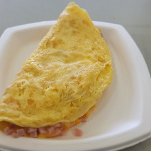  omelette jamon y queso
