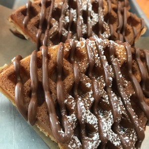 Waffle con Nutella