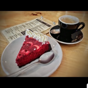 Red Velvet Cake + Espresso