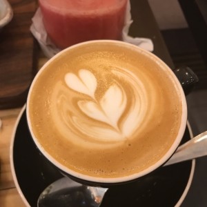 excelente capuccino