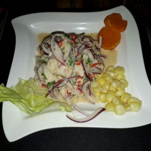 Ceviche de pescado