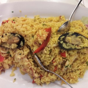 Arroz con mariscos 