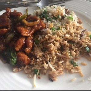 ESTILO MONGOLIAN DE POLLO