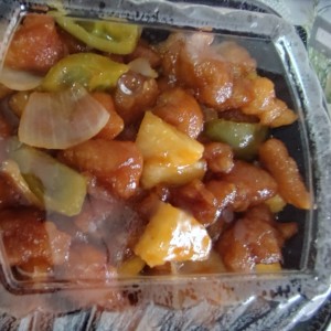 puerco agridulce