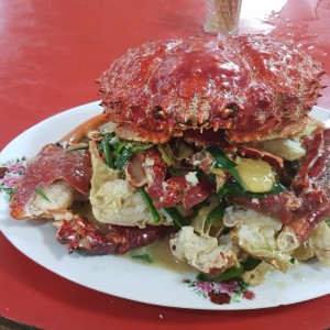 king crab al estilo chino