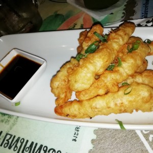 Crujientes tempuras - Ebi tempura