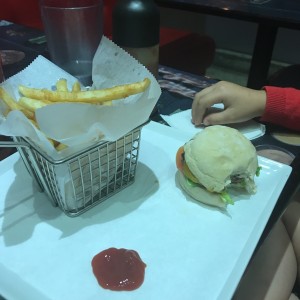 mini hamburguesa
