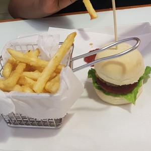 Mini hamburguesa