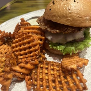 La Platacona (con las salsas aparte) participante burger week 2019