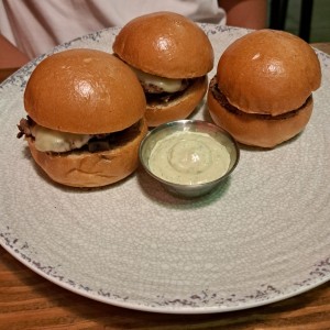 Para Comenzar - Sliders Hamburguesía