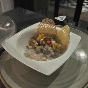 Ceviche de corvina