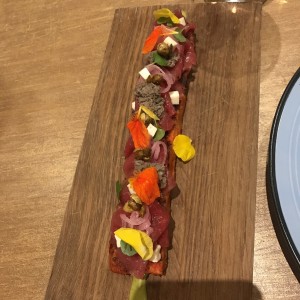 carpaccio de lomito