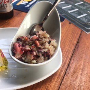 ceviche pulpo