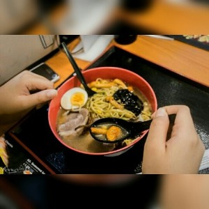 Ramen with pork