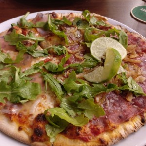 Pizza Carpaccio de Res 