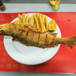 pescado frito