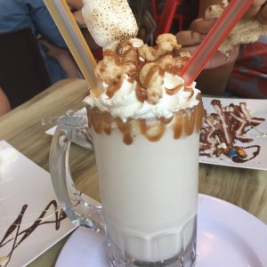 Milkshake de choco-caramelo