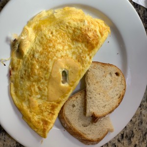 omelet pavo