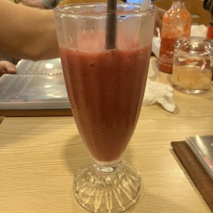 Batido de fresa