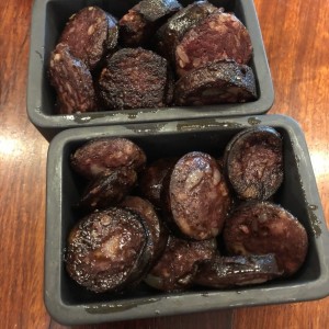 Morcilla de arroz y Morcilla de cebolla