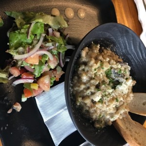 risotto de hongos