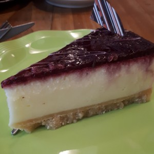 Cheesecake de frutos del bosque