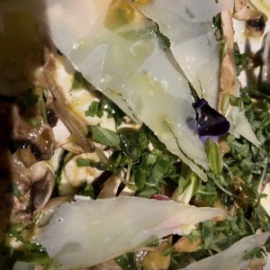 ENTRADAS - Carpaccio de Zucchini