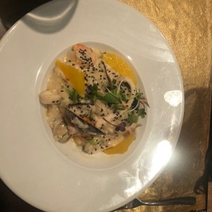 risoto de mariscos