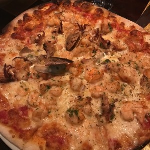 pizza de mariscos 
