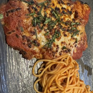 Pollo a la parmigiana