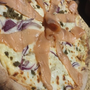 pizza en salsa blanca 