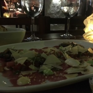 Carpaccio di manzo o filete