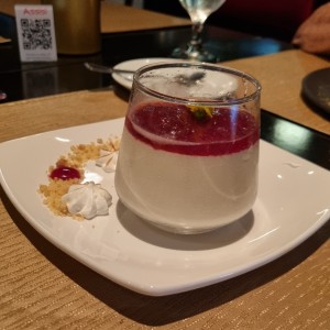 Postres - Panna Cotta frutos rojos